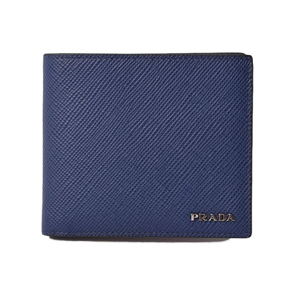 prada saffiano leather billfold wallet